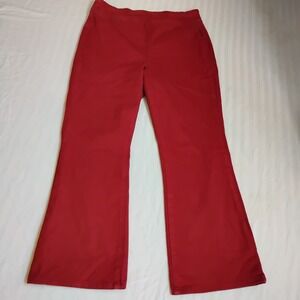 Free People Pants‎ Large In My Feelings Crop Boot Kick Flare Pull On Stretch New